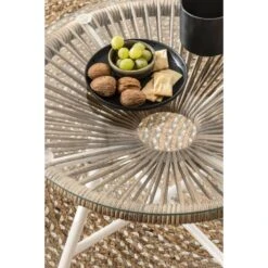 Bijzettafel Grand - Zand - 36xØ60 Cm 8 Bijzettafel Grand - Zand - 36xØ60 Cm -Beliani Winkel sf 50155204 1010