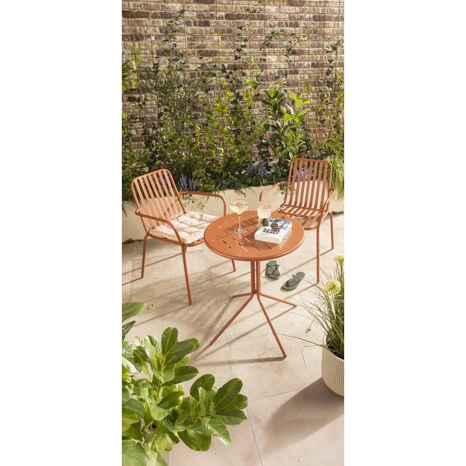 Bistrotafel Vence - Terra - 70xØ60 Cm 3 Bistrotafel Vence - Terra - 70xØ60 Cm - Afbeelding 3