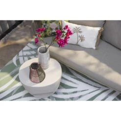 Tuinbijzettafel Corfu - Zand - 46x50x40 Cm 8 Tuinbijzettafel Corfu - Zand - 46x50x40 Cm -Beliani Winkel sf 50155605 02