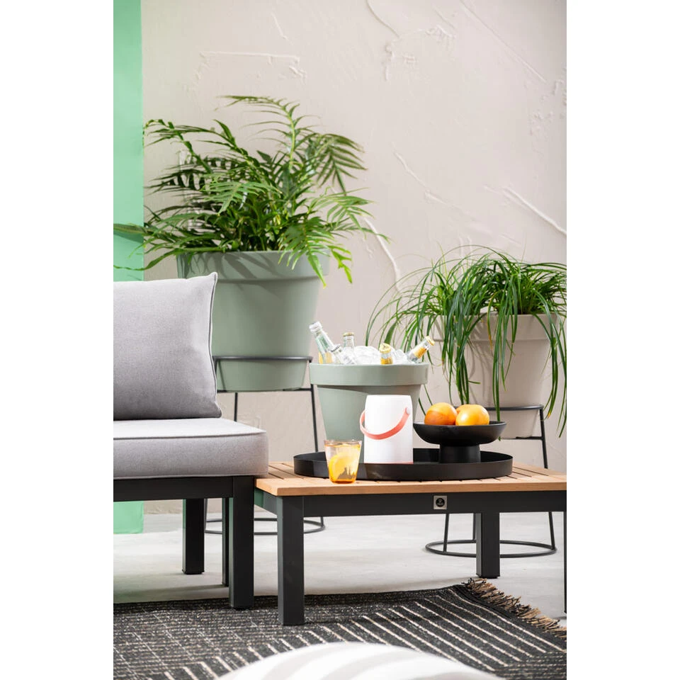 Le Sud Loungetafel Ardeche - Grijs - 72x72x31,5 Cm 4 Le Sud Loungetafel Ardeche - Grijs - 72x72x31,5 Cm - Afbeelding 4